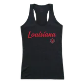 W Republic Women's Script Tank Shirt Louisiana Lafayette Ragin Cajuns 557-189