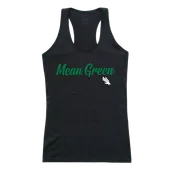 W Republic Women's Script Tank Shirt North Texas Mean Green 557-195