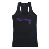 W Republic Women's Script Tank Shirt Furman University 557-220