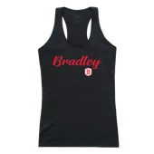 W Republic Women's Script Tank Shirt Bradley Braves 557-270