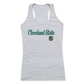 W Republic Women's Script Tank Shirt Cleveland State University 557-282