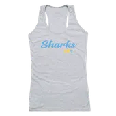 W Republic Women's Script Tank Shirt Long Island Sharks 557-329