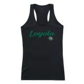 W Republic Women's Script Tank Shirt Loyola Maryland Greyhounds 557-332
