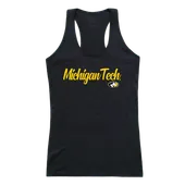 W Republic Women's Script Tank Shirt Michigan Tech 557-341