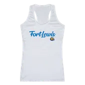 W Republic Women's Script Tank Shirt Fort Lewis College 557-437