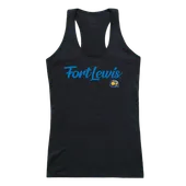 W Republic Women's Script Tank Shirt Fort Lewis College 557-437