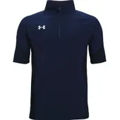 Under Armour Boys' Squad Short Sleeve Zip 1351408