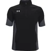 Under Armour Boys' Squad Short Sleeve Zip 1351408