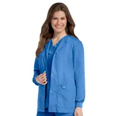 Landau Essentials 4 Pocket Scrub Jacket For Women 7525