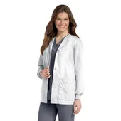 Landau Essentials 4 Pocket Scrub Jacket For Women 7525