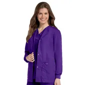 Landau Essentials 4 Pocket Scrub Jacket For Women 7525