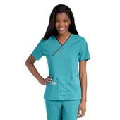 Urbane Essentials Scrub Top For Women 9534