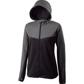 Womens Zippered Pockets Hooded Jacket (Grey w/Forest,Grey,Maroon,Navy,Purple,Royal)