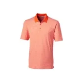 Cutter & Buck Mens Forge Tonal Stripe Stretch Polo BCK00113