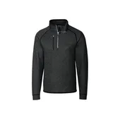 Cutter & Buck Mens Mainsail Sweater-Knit Half Zip Jacket BCO00049