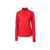 Cutter & Buck Ladies Traverse Stretch Quarter Zip Pullover LCK00033