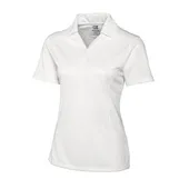 Cutter & Buck Ladies Cb Drytec Genre Textured Polo LCK02289