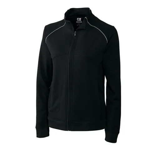 Cutter & Buck Ladies Cb Drytec Edge Full Zip LCK08514