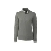 Cutter & Buck Ladies Lakemont Tipped Half Zip LCS00005