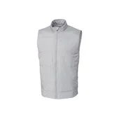 Cutter & Buck Mens Stealth Hybrid Quilted Full Zip Vest MCC00008