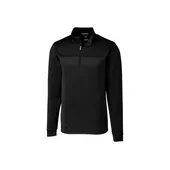 Cutter & Buck Mens Traverse Stripe Quarter Zip Pullover MCK00088