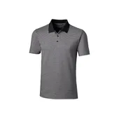 Cutter & Buck Mens Forge Polo Tonal Stripe Tailored Fit MCK00135