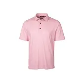 Cutter & Buck Mens Pike Double Dot Print Stretch Polo MCK00137