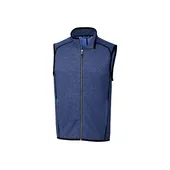 Cutter & Buck Mens Mainsail Sweater-Knit Full Zip Vest MCO00047