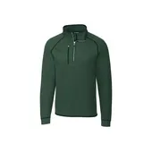 Cutter & Buck Mens Mainsail Sweater-Knit Half Zip Jacket MCO00049