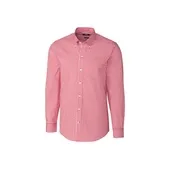 Cutter & Buck Mens L/S Tailored Fit Stretch Gingham MCW00159