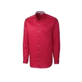 Clique Mens L/S Bergen Stain Resistant Twill MQW00008