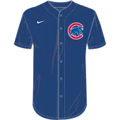 Nike MLB Adult/Youth Dri-Fit Full Button Jersey N140 / NY40 CHICAGO CUBS