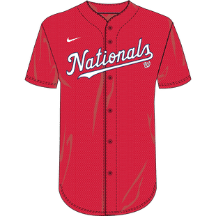 Youth Vintage Nike Washington Nationals MLB Jersey Youth XL 