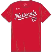 Nike MLB Adult/Youth Short Sleeve Cotton Tee N199 / NY28 WASHINGTON NATIONALS
