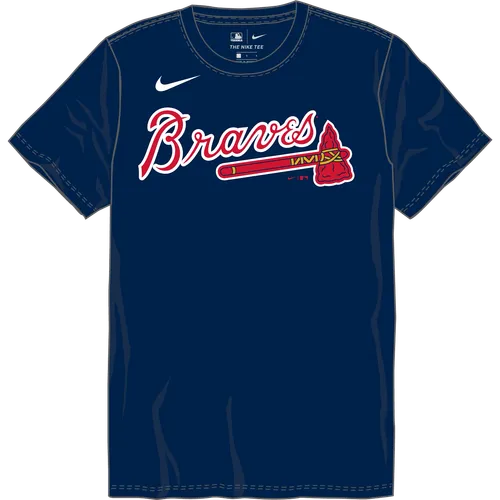 Nike MLB Adult/Youth Short Sleeve Dri-Fit Crew Neck Tee N223 / NY23 ATLANTA BRAVES