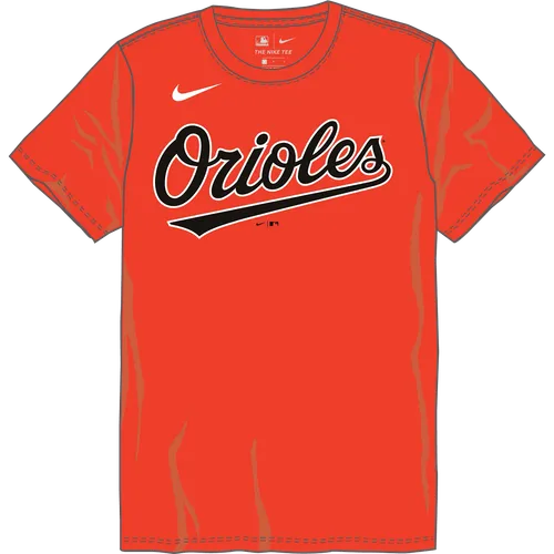 Nike MLB Adult/Youth Short Sleeve Dri-Fit Crew Neck Tee N223 / NY23 BALTIMORE ORIOLES
