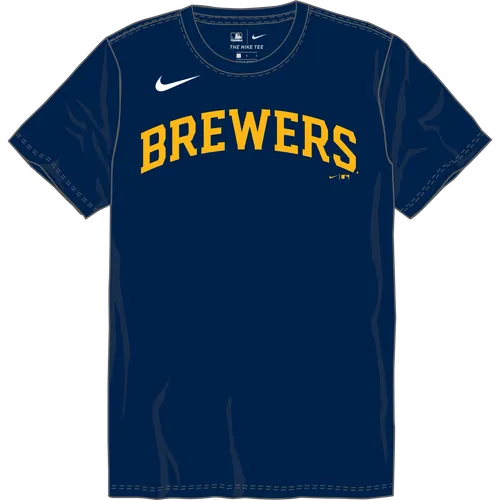 Nike MLB Adult/Youth Short Sleeve Dri-Fit Crew Neck Tee N223 / NY23 MILWAUKEE BREWERS