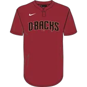 Nike MLB Adult/Youth Dri-Fit 1-Button Pullover Jersey N383 / NY83 ARIZONA DIAMONDBACKS