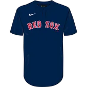 Nike MLB Adult/Youth Dri-Fit 1-Button Pullover Jersey N383 / NY83 BOSTON RED SOX