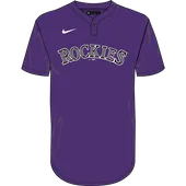 Nike MLB Adult/Youth Dri-Fit 1-Button Pullover Jersey N383 / NY83 COLORADO ROCKIES