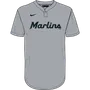 Nike MLB Adult/Youth Dri-Fit 1-Button Pullover Jersey N383 / NY83 MIAMI MARLINS