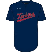 Nike MLB Adult/Youth Dri-Fit 1-Button Pullover Jersey N383 / NY83 MINNESOTA TWINS