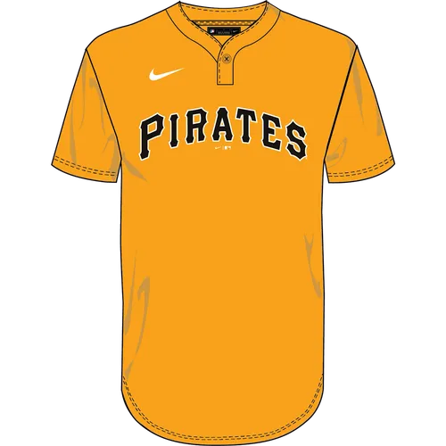Nike MLB Adult/Youth Dri-Fit 1-Button Pullover Jersey N383 / NY83 PITTSBURGH PIRATES