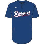 Nike MLB Adult/Youth Dri-Fit 1-Button Pullover Jersey N383 / NY83 TEXAS RANGERS