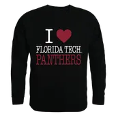 W Republic I Love Crewneck 552 Florida Tech Panthers 552-304