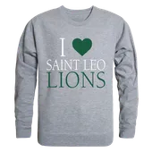 W Republic I Love Crewneck 552 Saint Leo University Fritz 552-374