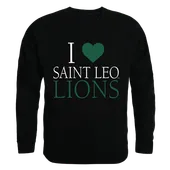 W Republic I Love Crewneck 552 Saint Leo University Fritz 552-374