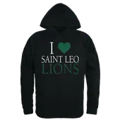 W Republic I Love Hoodie 553 Saint Leo University Fritz 553-374