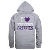 W Republic I Love Hoodie 553 Westminster Griffins 553-421