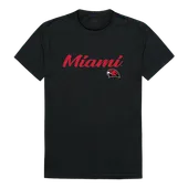 W Republic Script Tee Miami Of Ohio Redhawks 554-131